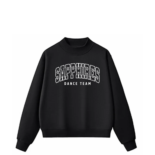 UNK Dance Team | Unisex Cozy Fleece Mock Neck Sweatshirt