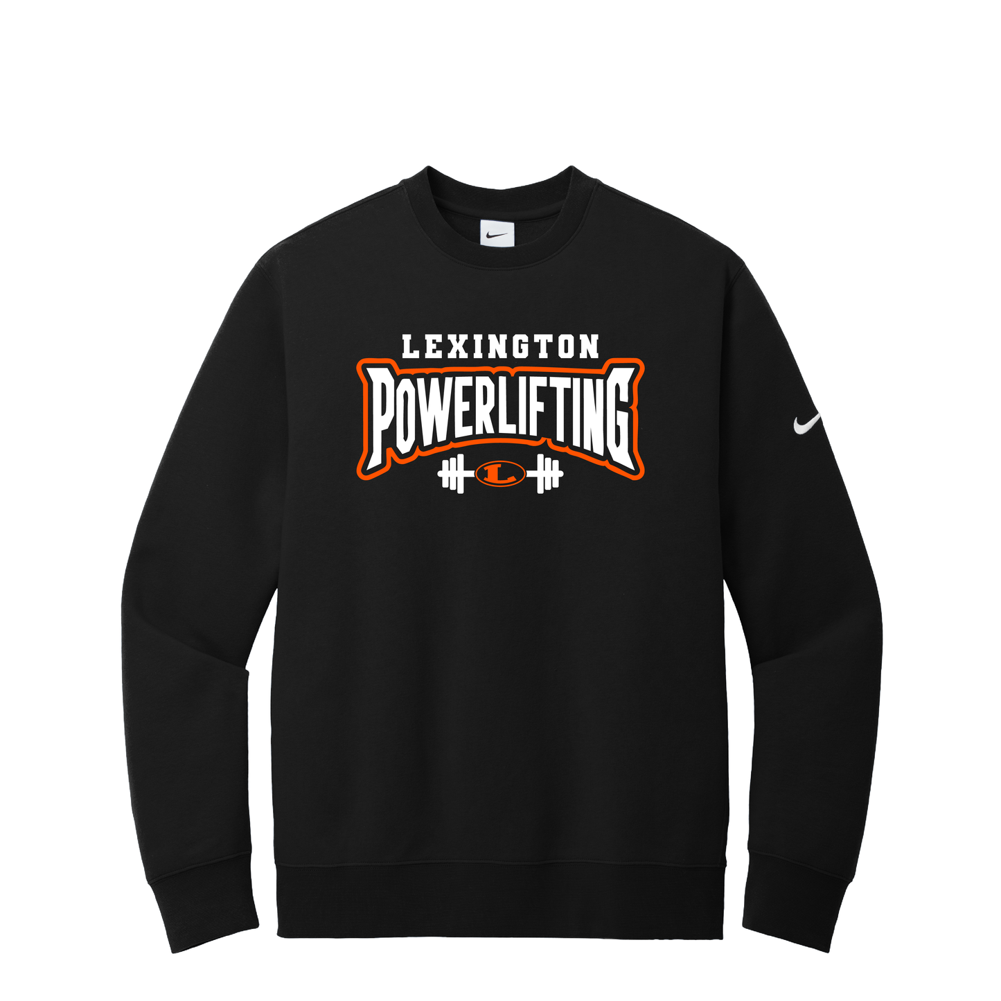 Lex Powerlifting | Nike Club ADULT Fleece Sleeve Swoosh Crew