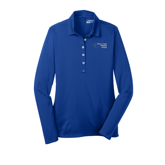 PCMG | Nike Ladies Long Sleeve Dri-FIT Stretch Tech Polo