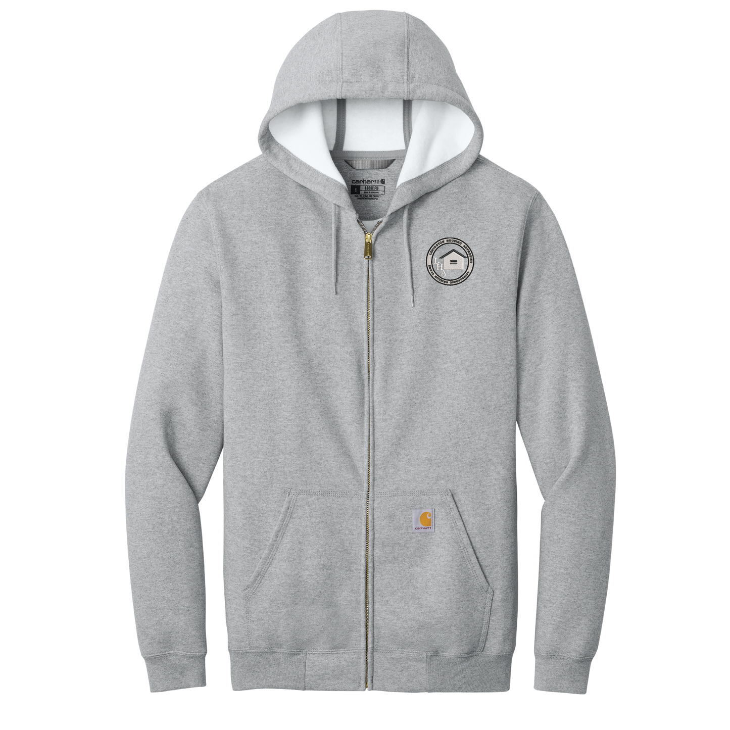 LHA | Carhartt Midweight Hooded Zip-Front Sweatshirt
