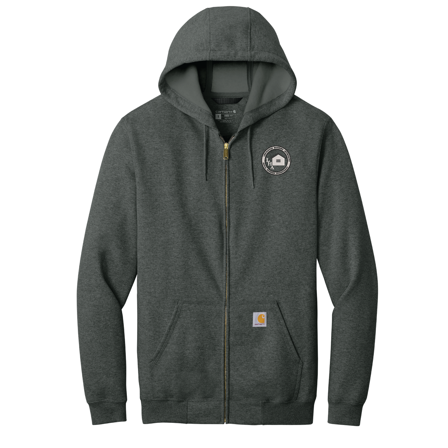 LHA | Carhartt Midweight Hooded Zip-Front Sweatshirt