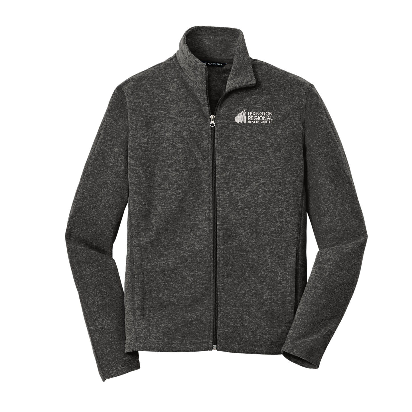 LRHC | Port Authority Heather Microfleece Full-Zip Jacket