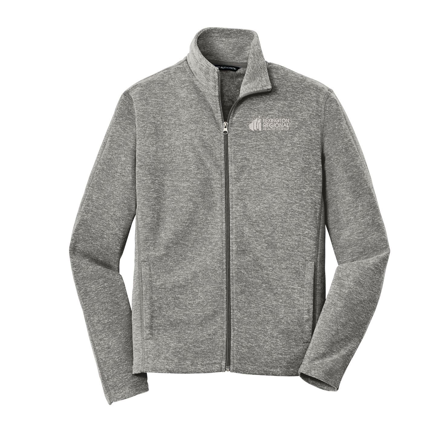 LRHC | Port Authority Heather Microfleece Full-Zip Jacket