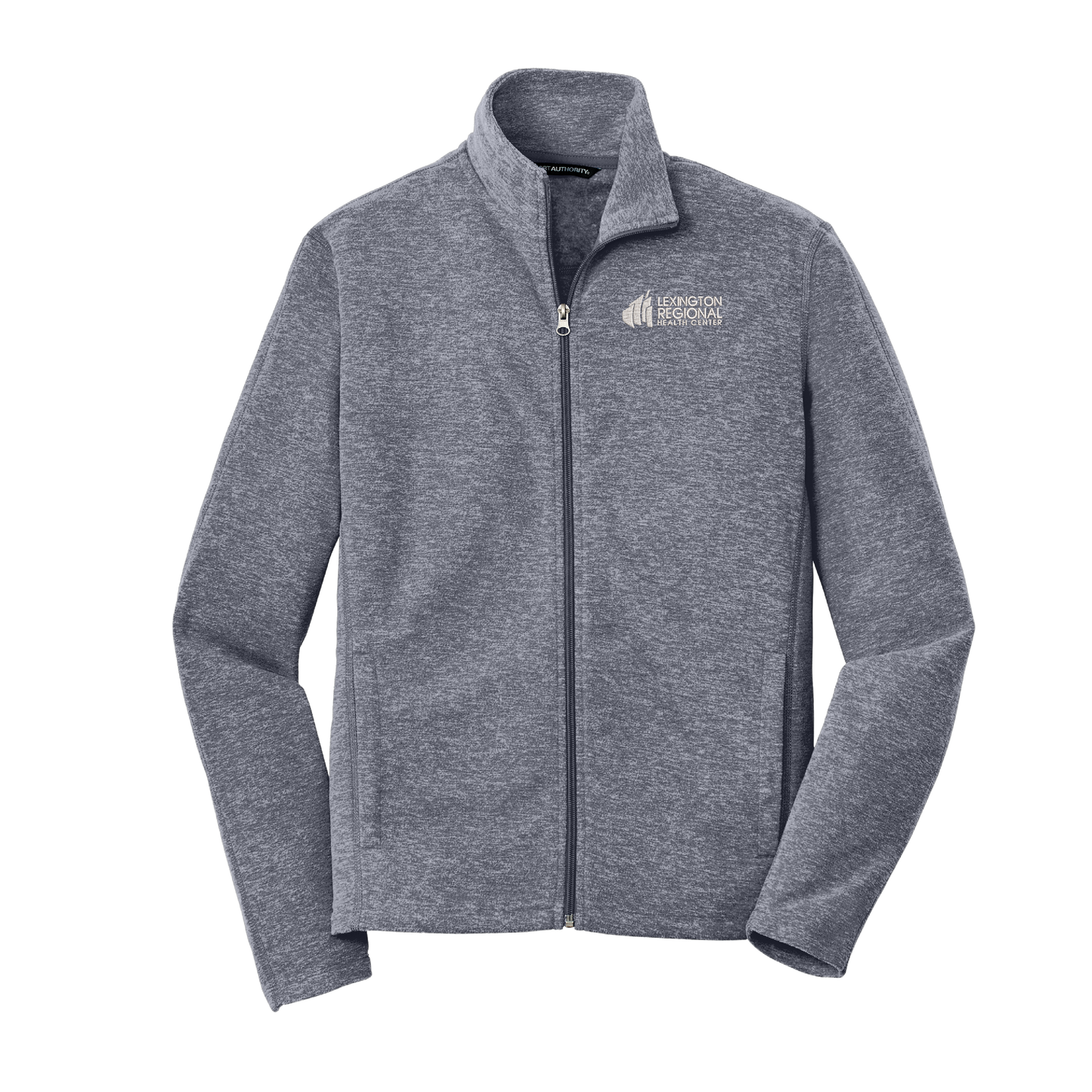 LRHC | Port Authority Heather Microfleece Full-Zip Jacket