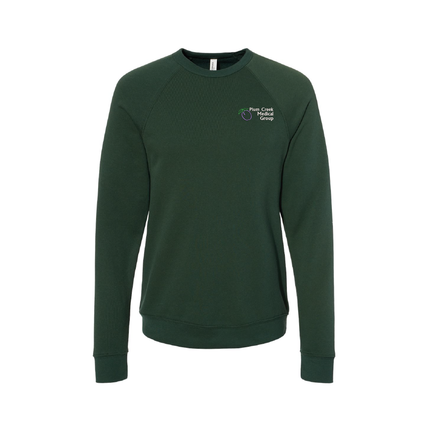 PCMG | Bella+Canvas Unisex Sponge Fleece Raglan Sweatshirt