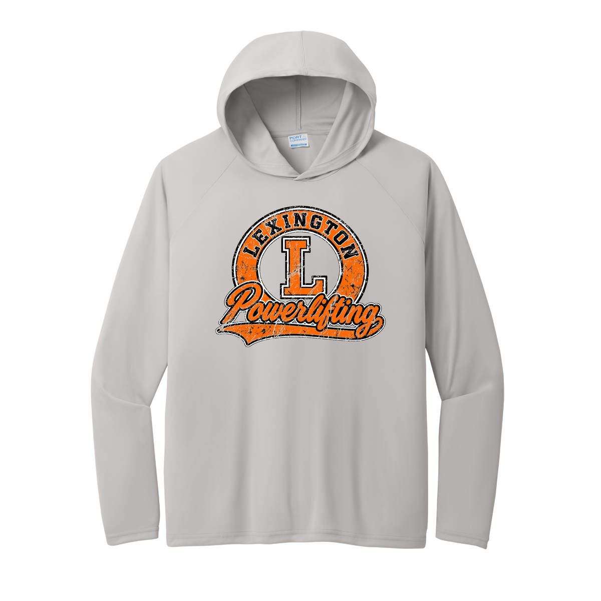 Lex Powerlifting | Port & Co Performance Pullover Hooded Tee