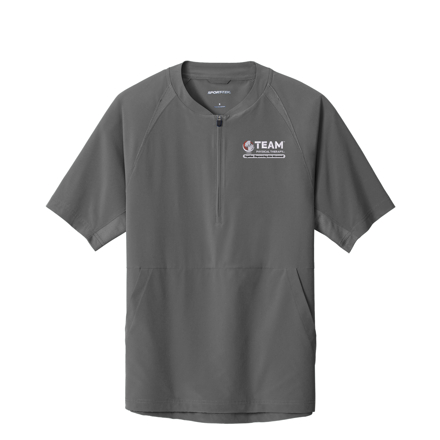 Equipo de Fisioterapia | Chaqueta Sport-Tek Repeat de manga corta con media cremallera