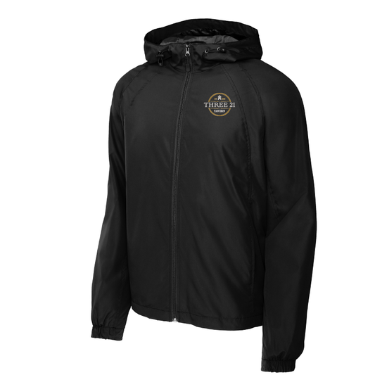 Three 21 Tavern | Sport-Tek Hooded Raglan Jacket