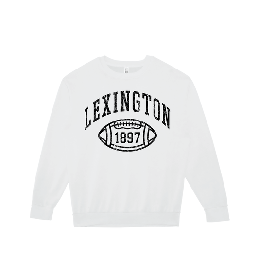 Lex Football | Lane Seven Urban Crewneck Garment Dyed
