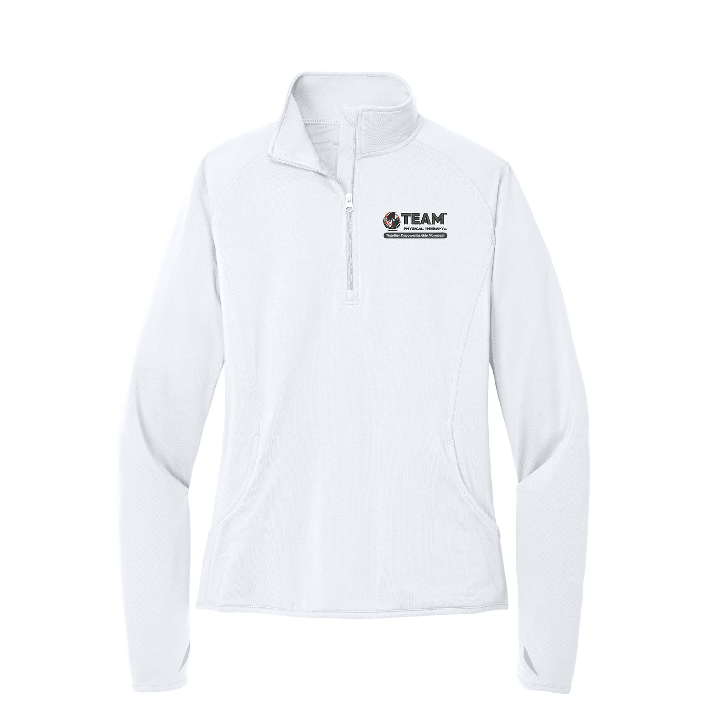 Equipo de Fisioterapia | Jersey Sport-Tek para mujer con cremallera de 1/4 y tejido elástico Sport-Wick