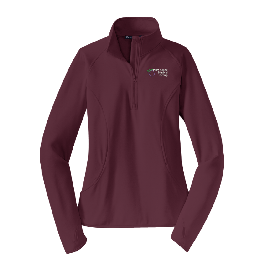 PCMG | Sport-Tek Ladies Sport-Wick Stretch 1/4-Zip Pullover