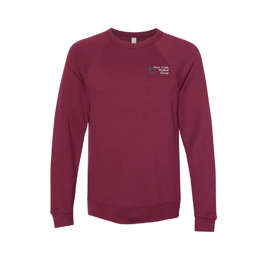 PCMG | Bella+Canvas Unisex Sponge Fleece Raglan Sweatshirt