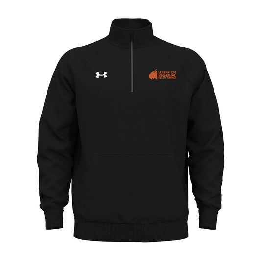 LRHC | Under Armour Men's Rival Black Fleece Quarter-Zip