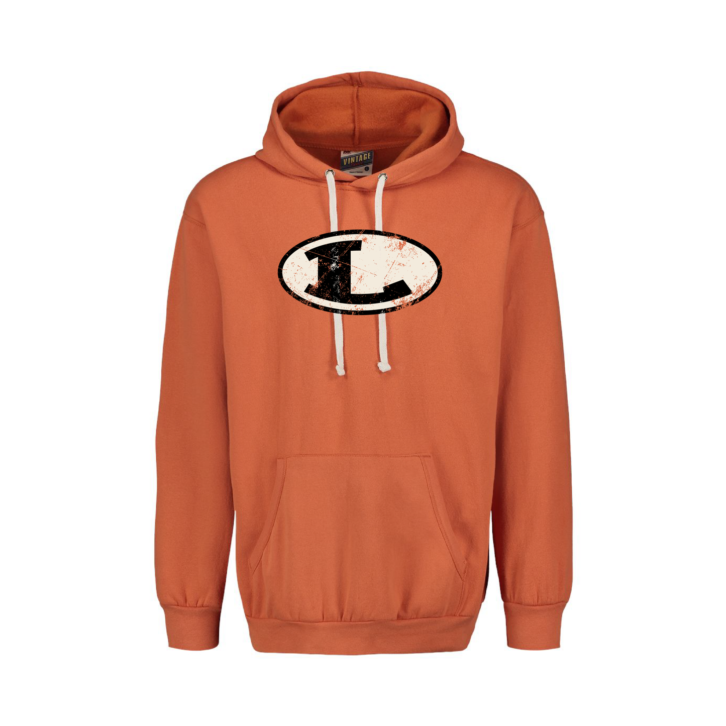 MV Sport Unisex Vintage Fleece Hooded Sweatshirt