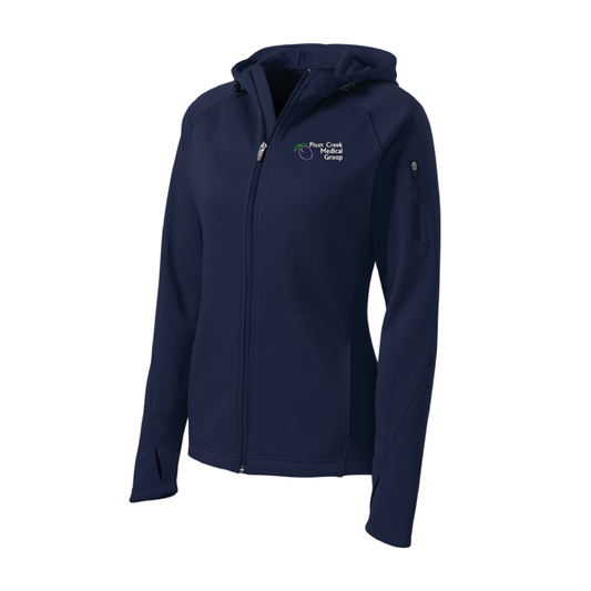 PCMG | Sport-Tek Ladies Tech Fleece Full-Zip Hooded Jacket