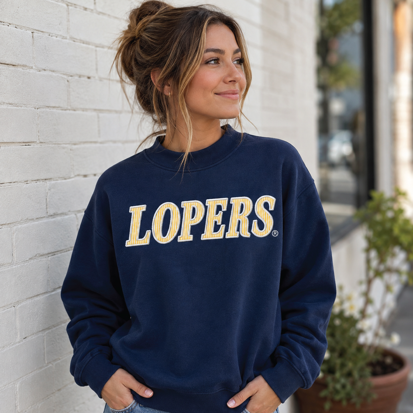 UNK Cheer | Unisex Cozy Fleece Mock Neck Sweatshirt