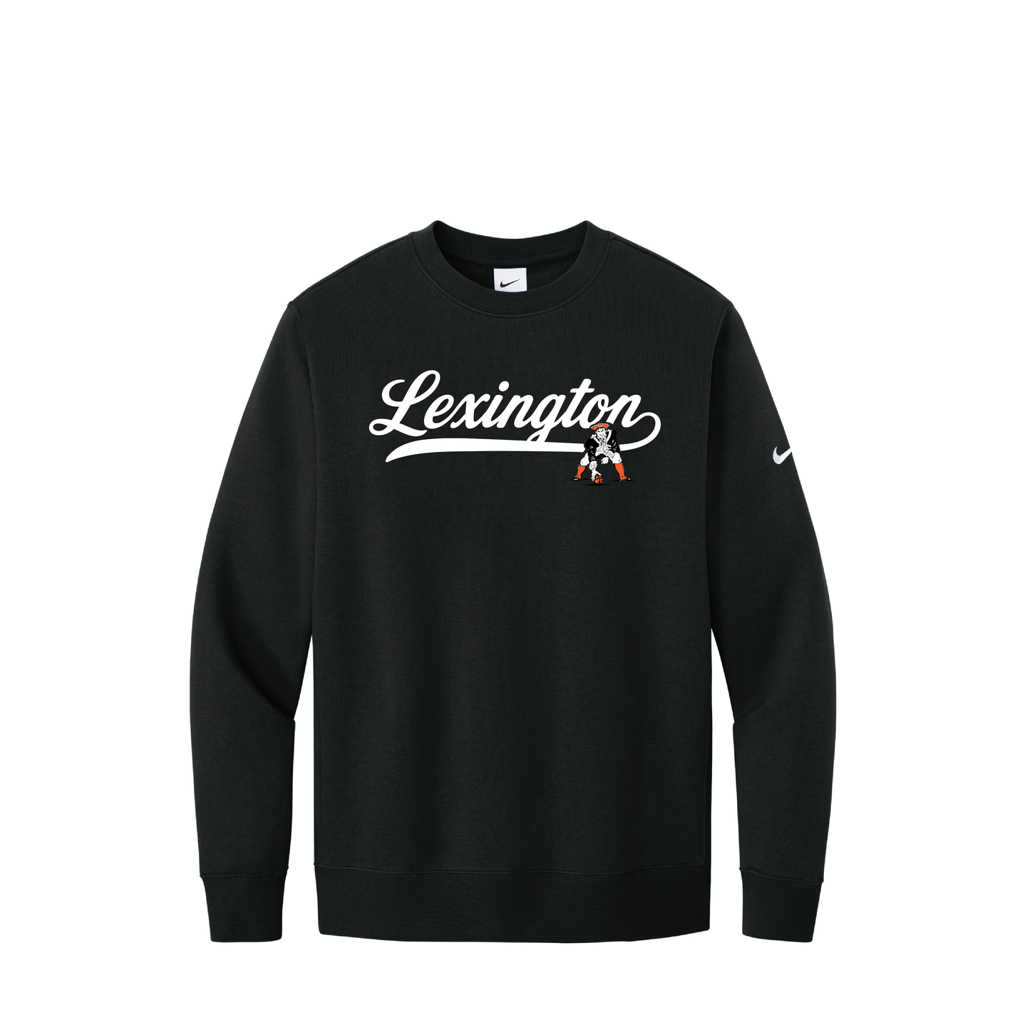 Lex Football | Nike Club Fleece Sleeve Swoosh Crew