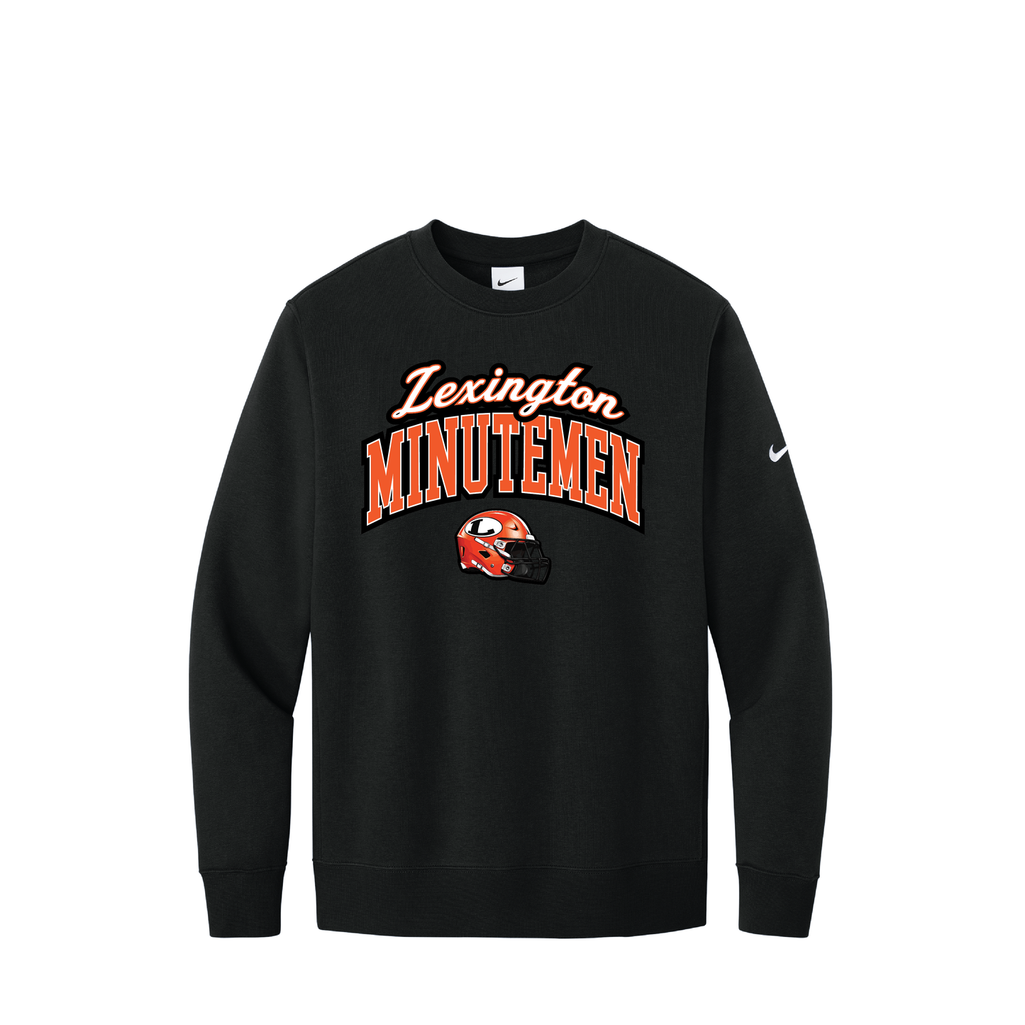 Lex Football | Nike Club Fleece Sleeve Swoosh Crew