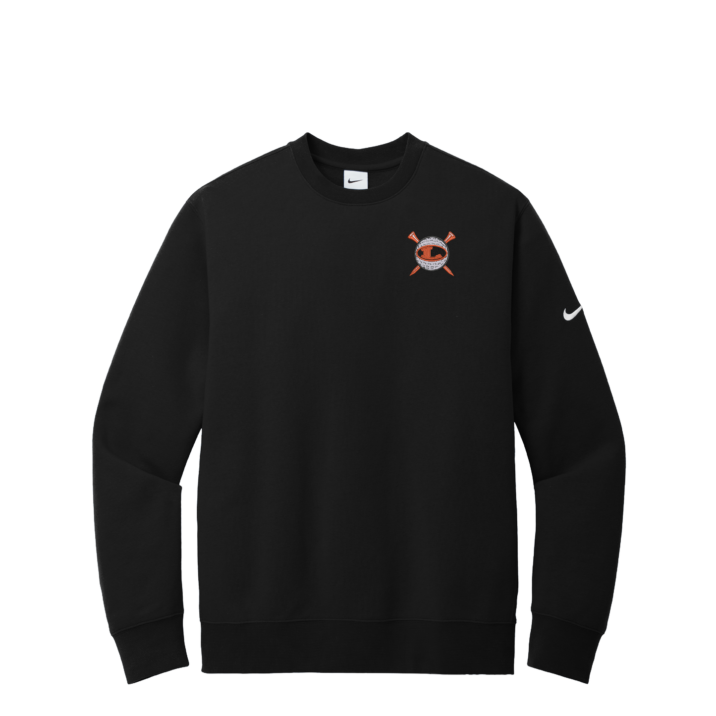 Lex Golf | Nike Club Fleece Sleeve Swoosh Crew