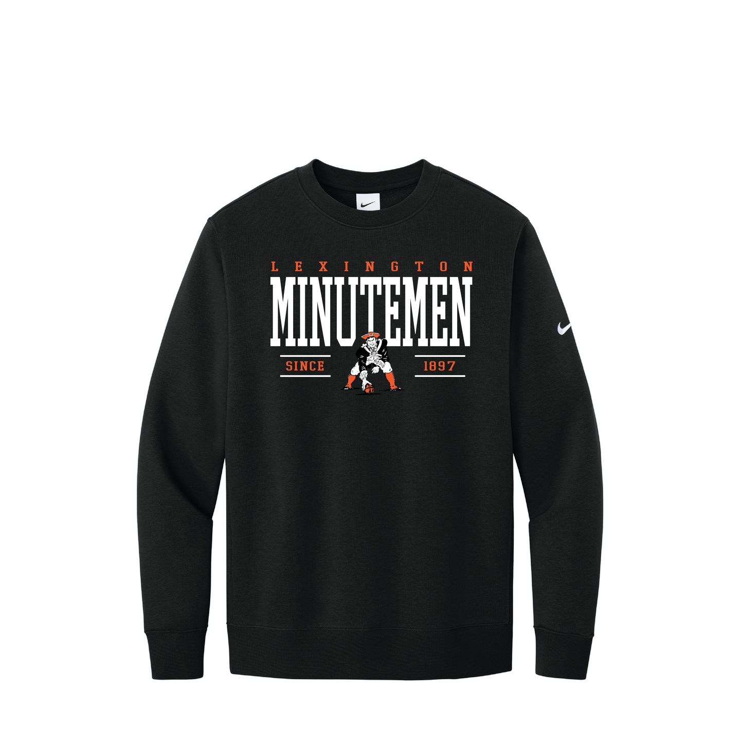 Lex Football | Nike Club Fleece Sleeve Swoosh Crew