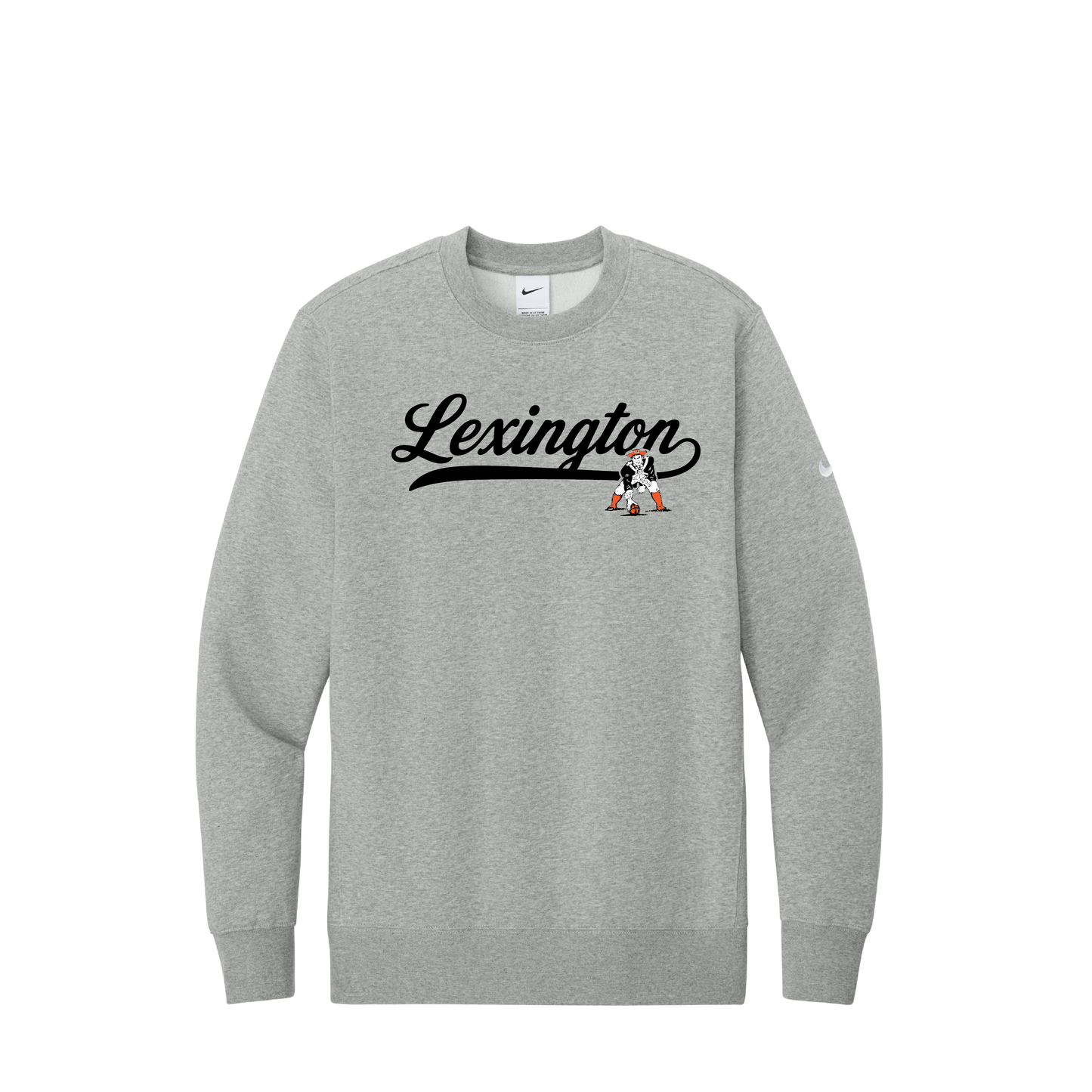 Lex Football | Nike Club Fleece Sleeve Swoosh Crew