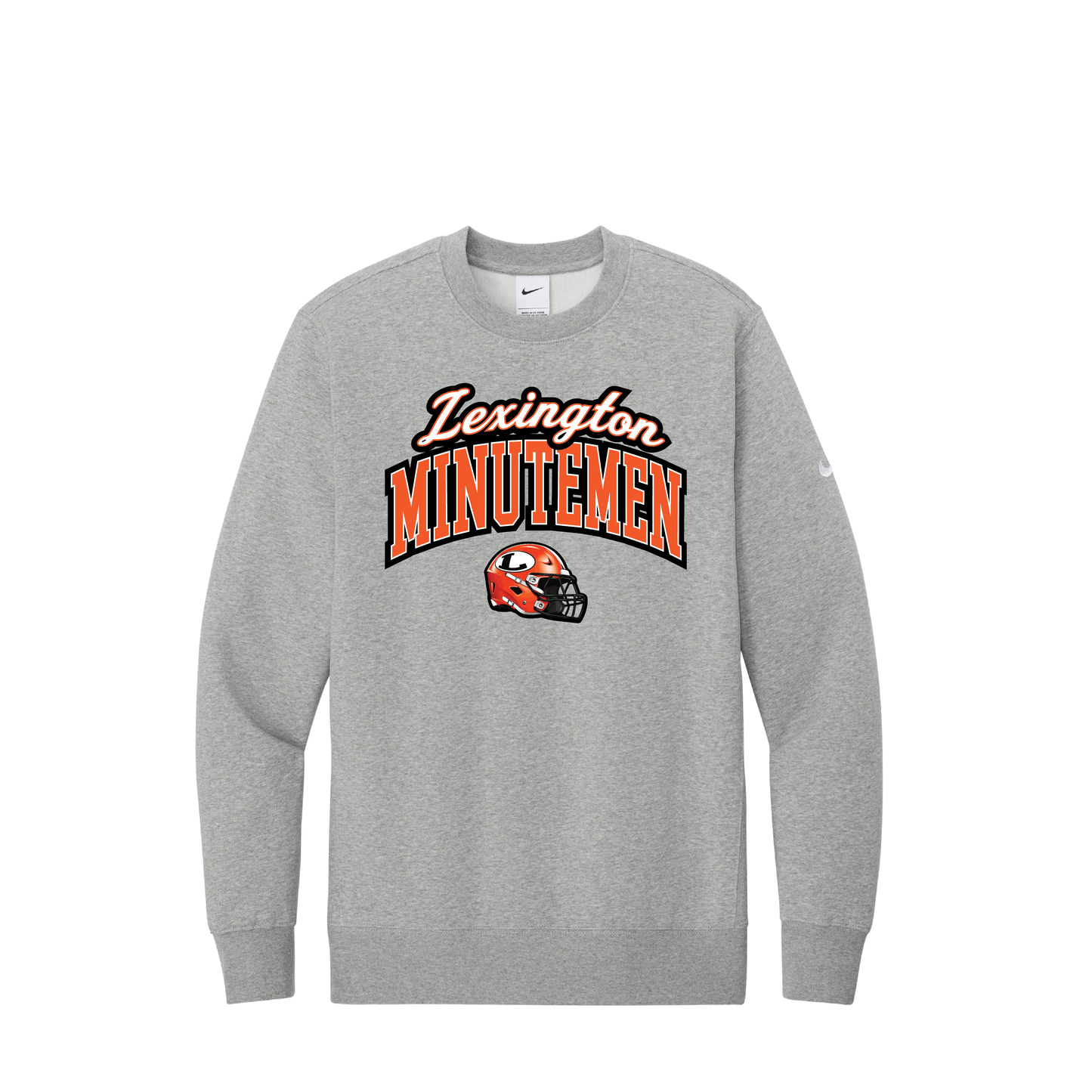 Lex Football | Nike Club Fleece Sleeve Swoosh Crew