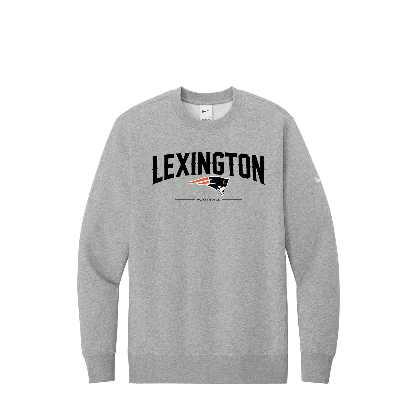 Lex Football | Nike Club Fleece Sleeve Swoosh Crew