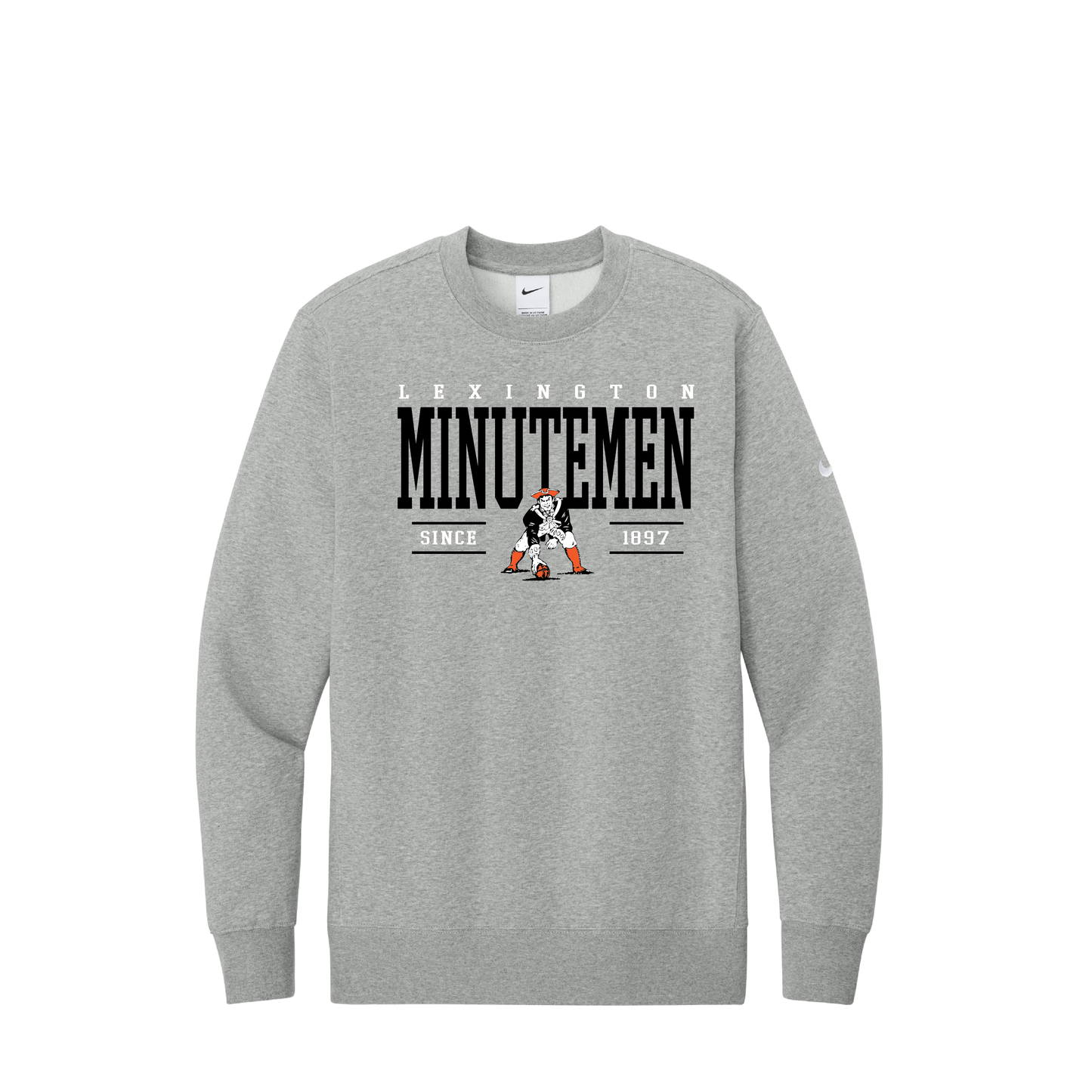 Lex Football | Nike Club Fleece Sleeve Swoosh Crew