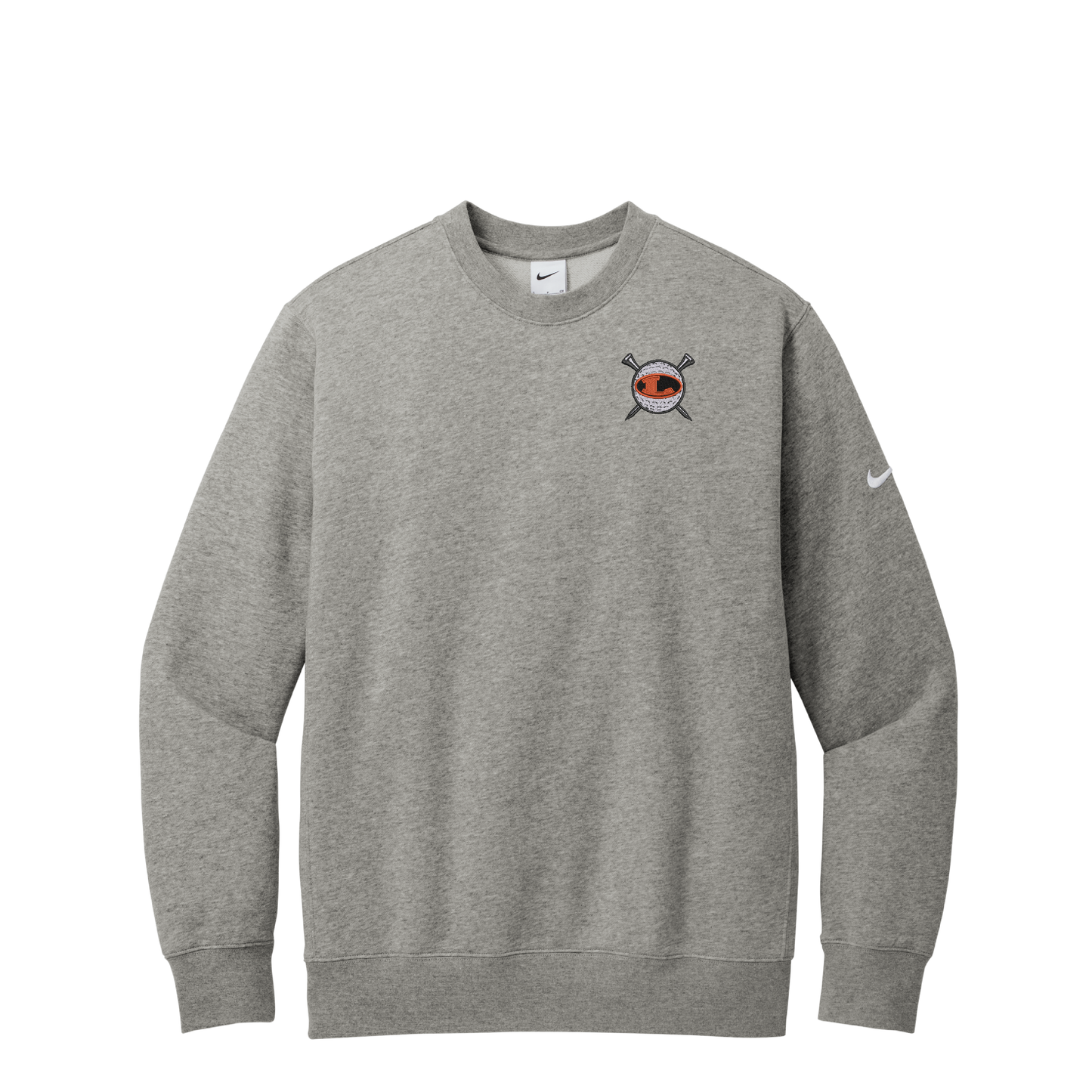 Lex Golf | Nike Club Fleece Sleeve Swoosh Crew