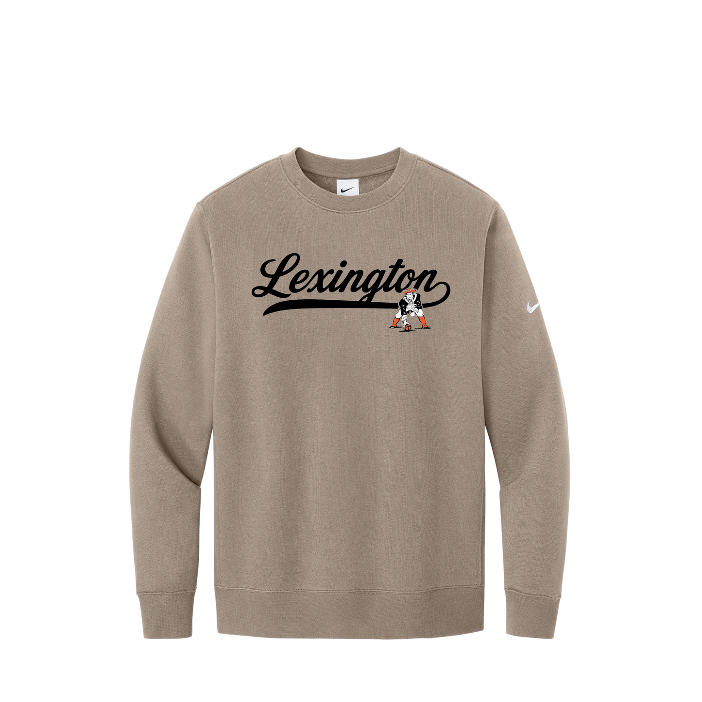 Lex Football | Nike Club Fleece Sleeve Swoosh Crew