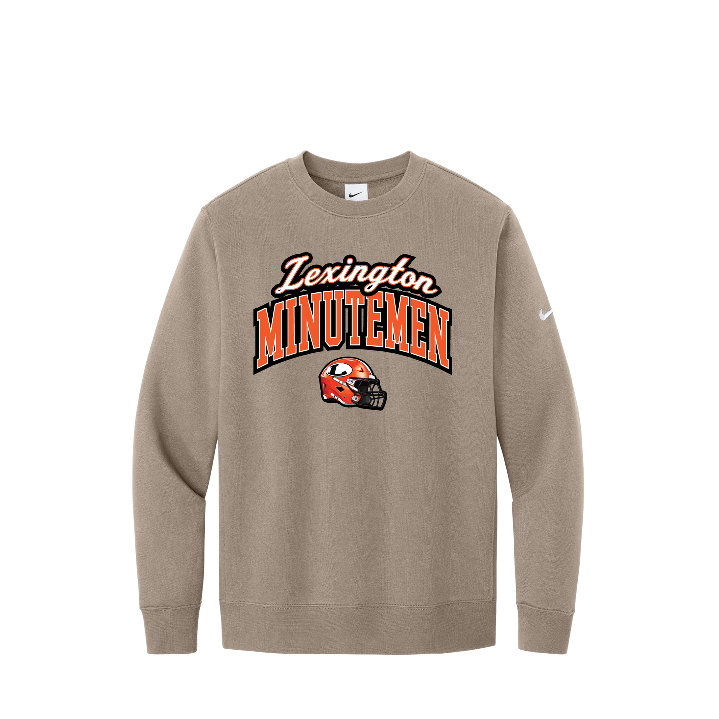 Lex Football | Nike Club Fleece Sleeve Swoosh Crew
