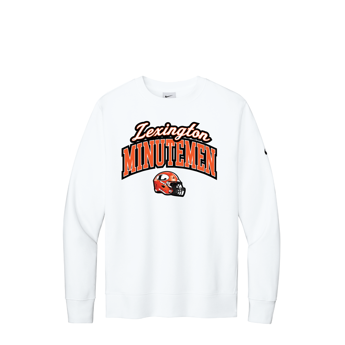 Lex Football | Nike Club Fleece Sleeve Swoosh Crew