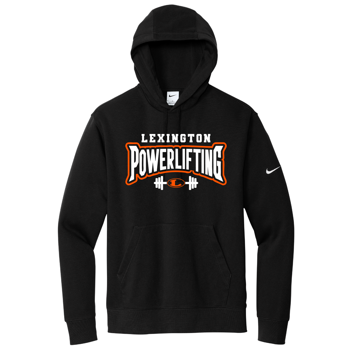 Lex Powerlifting | Nike ADULT Club Fleece Sleeve Swoosh Pullover Hoodie