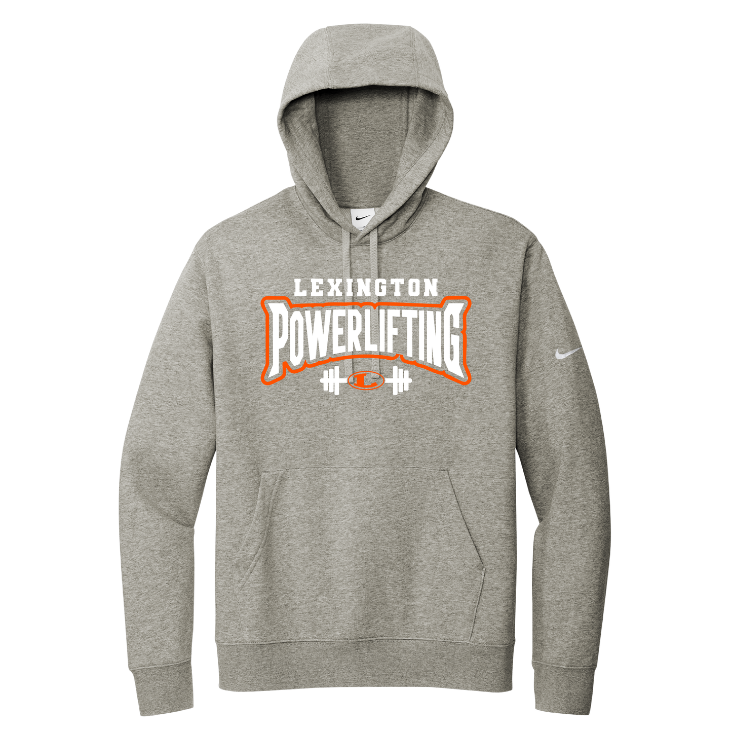 Lex Powerlifting | Nike ADULT Club Fleece Sleeve Swoosh Pullover Hoodie