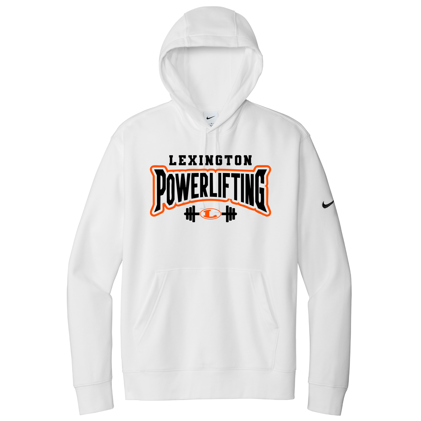 Lex Powerlifting | Nike ADULT Club Fleece Sleeve Swoosh Pullover Hoodie
