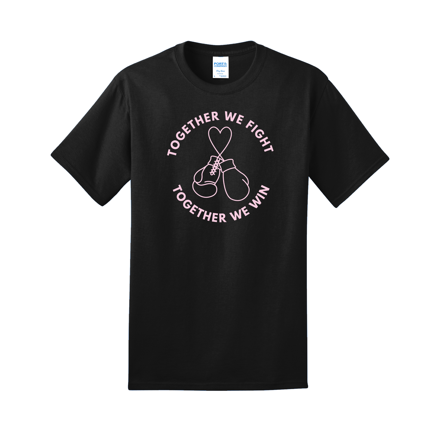 Pinktober | Port & Co Ring Spun Cotton Tee