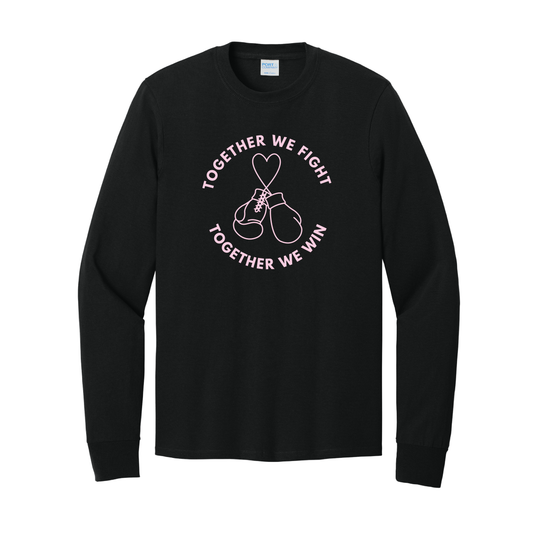 Pinktober | Port & Co Long Sleeve Core Cotton Tee