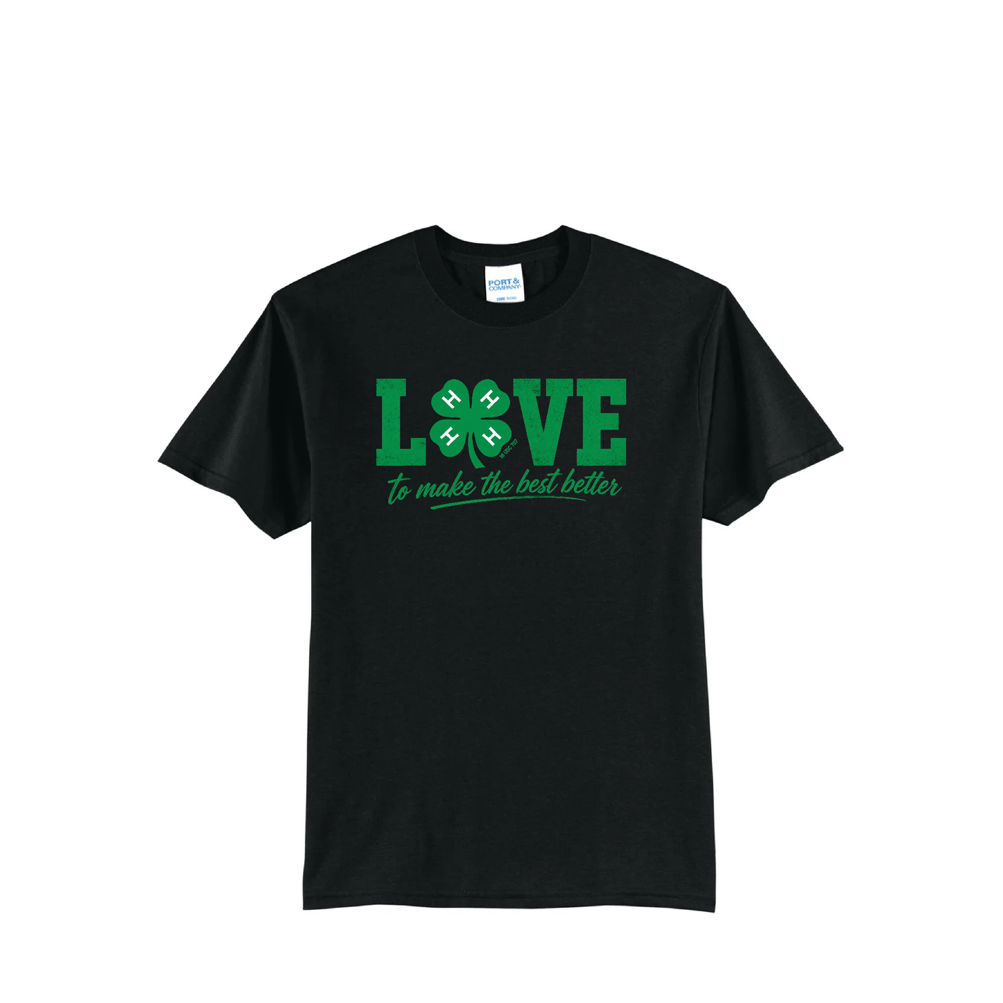 4-H | Port & Co Tall Core Blend Tee
