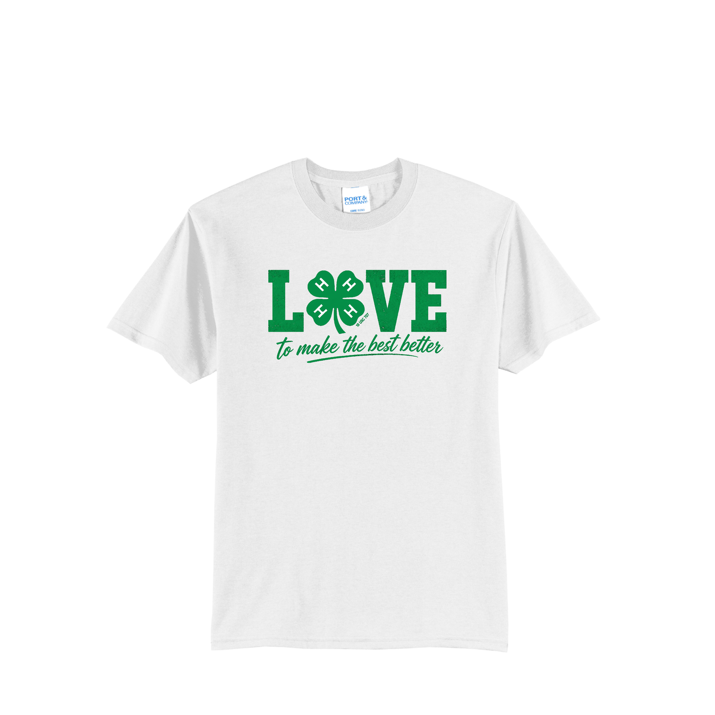 4-H | Port & Co Tall Core Blend Tee