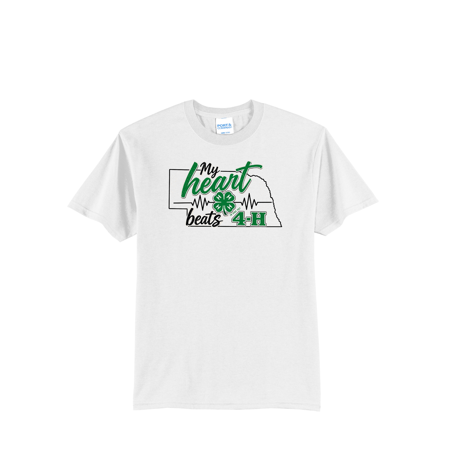 4-H | Port & Co Tall Core Blend Tee
