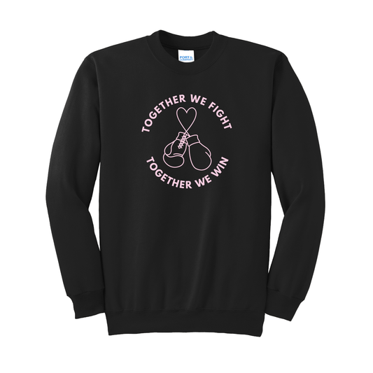 Pinktober | Port & Co Essential Fleece Crewneck Sweatshirt