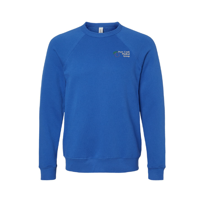 PCMG | Bella+Canvas Unisex Sponge Fleece Raglan Sweatshirt
