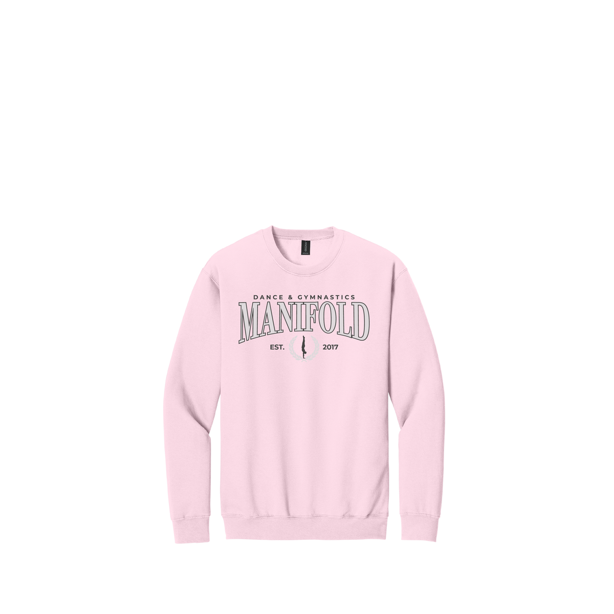Manifold | Gildan Youth Unisex Softstyle Midweight Crewneck Sweatshirt - Gymnastics