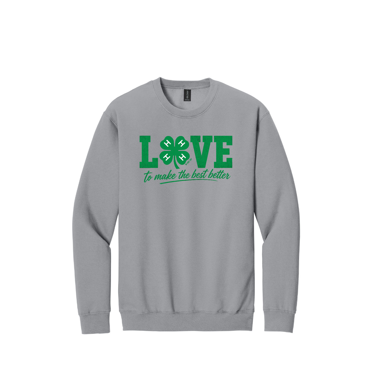 4-H | Gildan Unisex Softstyle Midweight Crewneck Sweatshirt