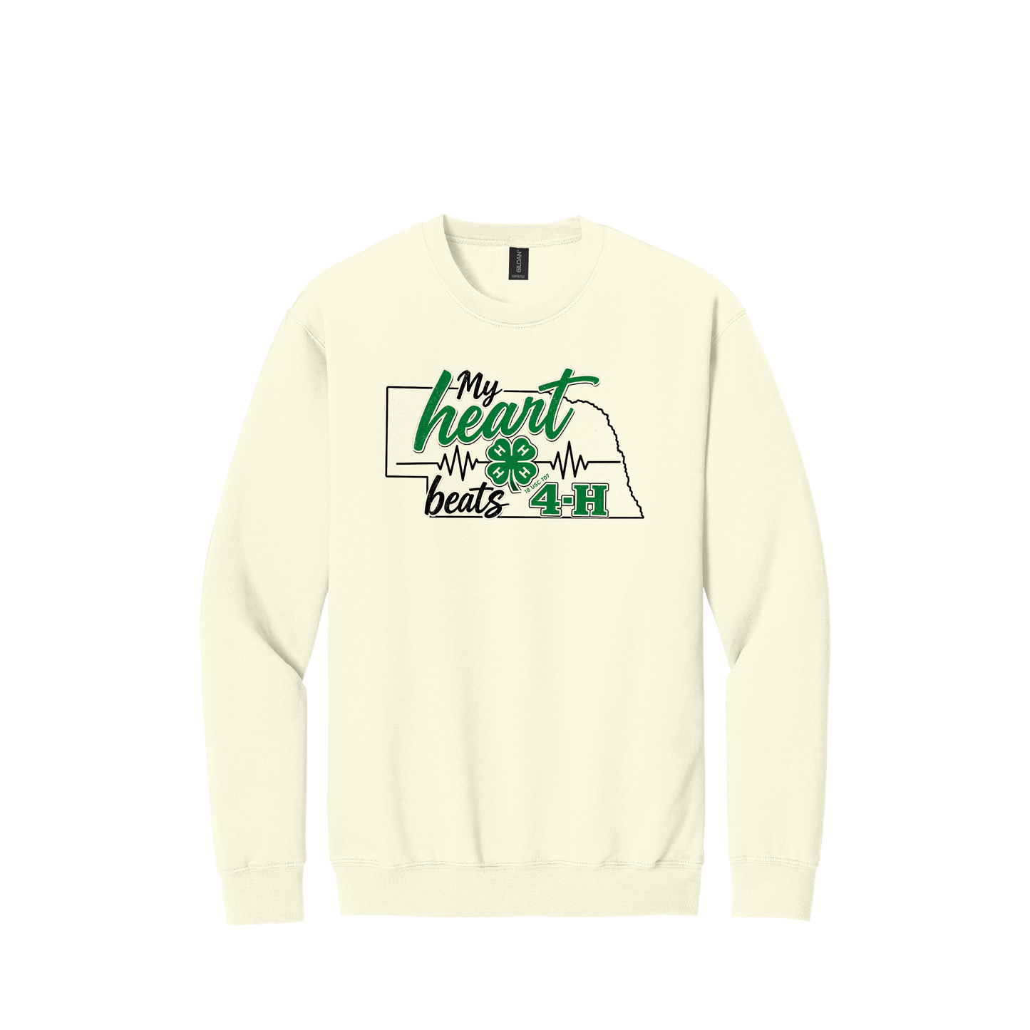 4-H | Gildan Unisex Softstyle Midweight Crewneck Sweatshirt