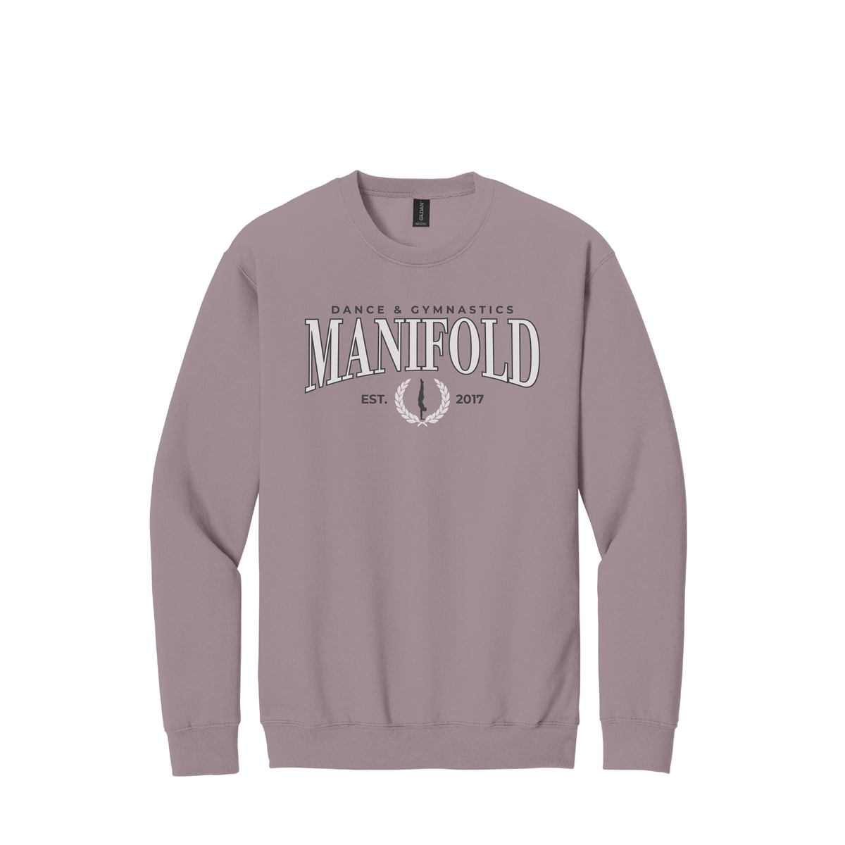 Manifold | Gildan Unisex Softstyle Midweight Crewneck Sweatshirt - Gymnastics