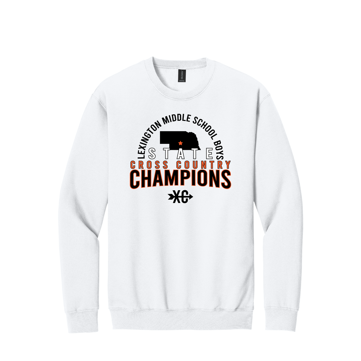 Lex XC | Gildan Unisex Softstyle Midweight Crewneck Sweatshirt