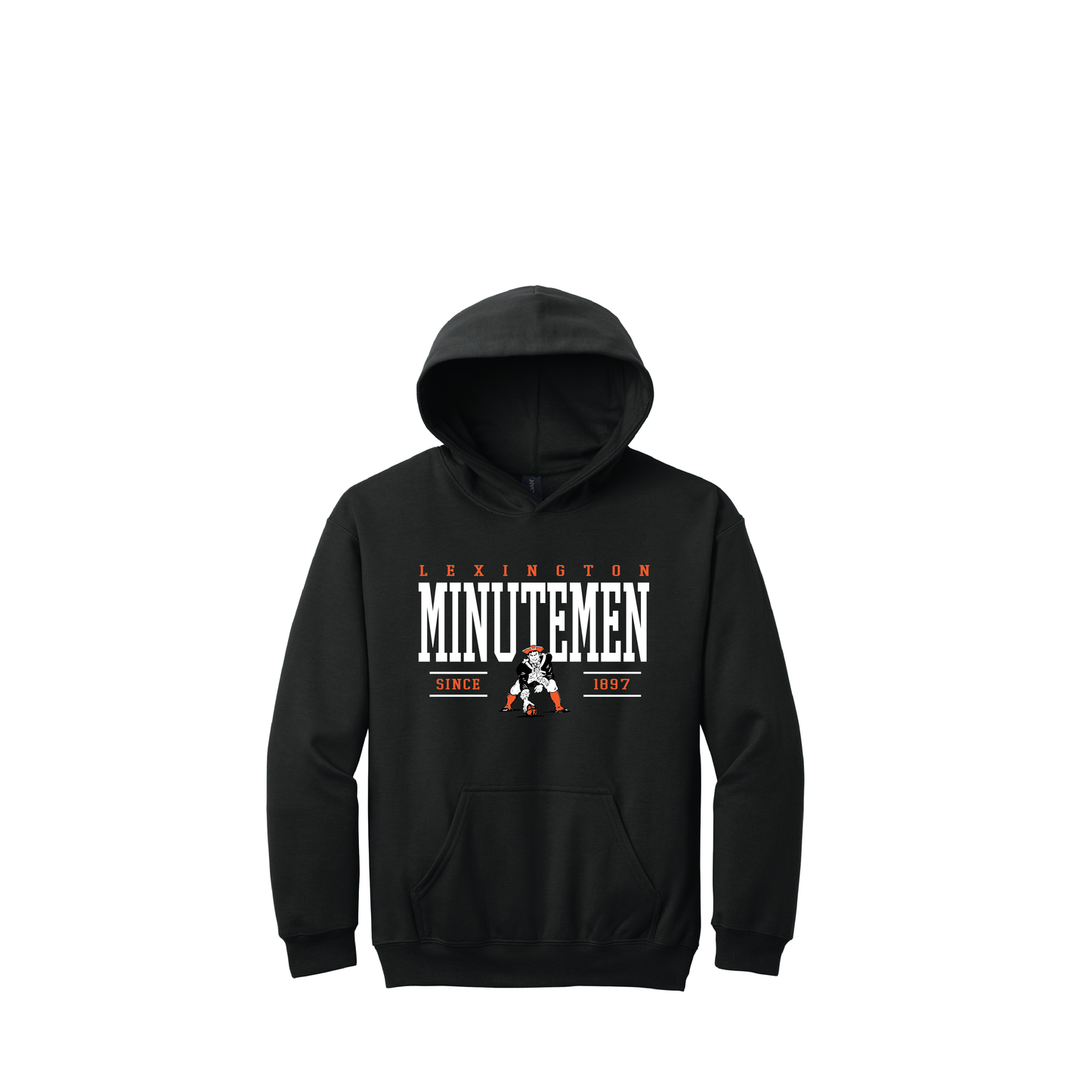 Lex Football | Gildan Youth Softstyle Midweight Pullover Hooded Sweatshirt