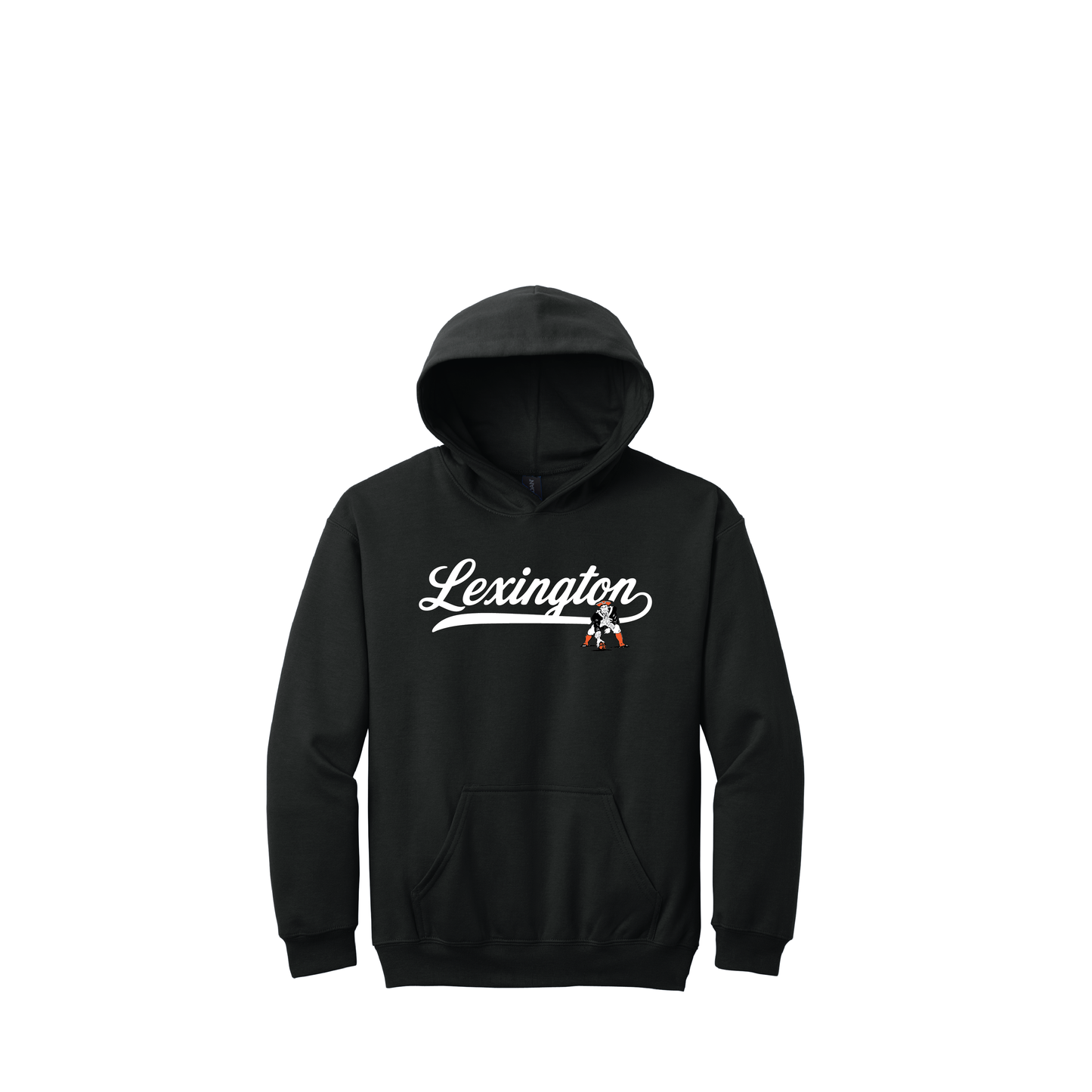 Lex Football | Gildan Youth Softstyle Midweight Pullover Hooded Sweatshirt