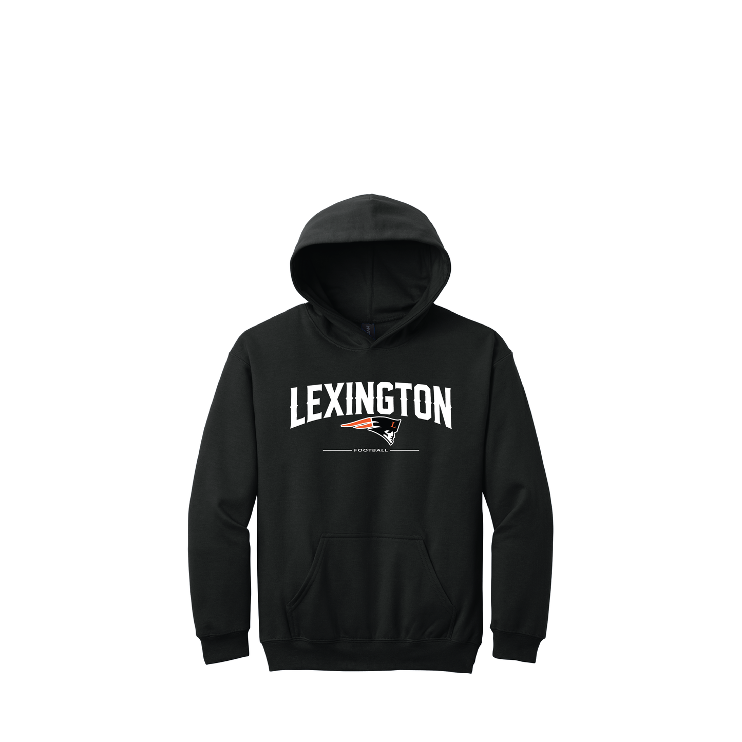 Lex Football | Gildan Youth Softstyle Midweight Pullover Hooded Sweatshirt